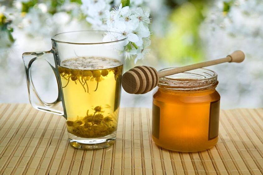 用蜂蜜治疗寄生虫的凉茶